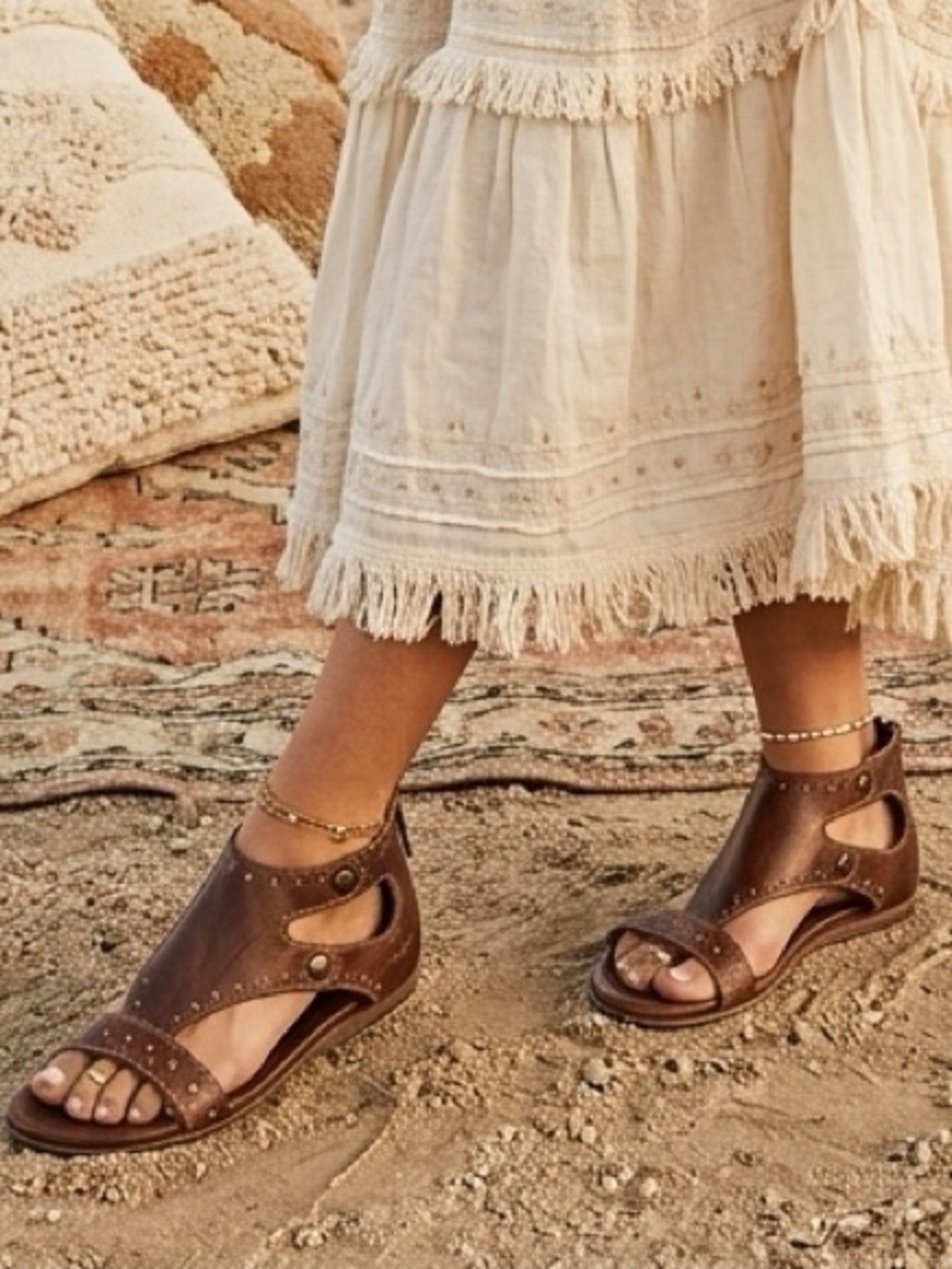Bed Stu Soto Leather Sandals